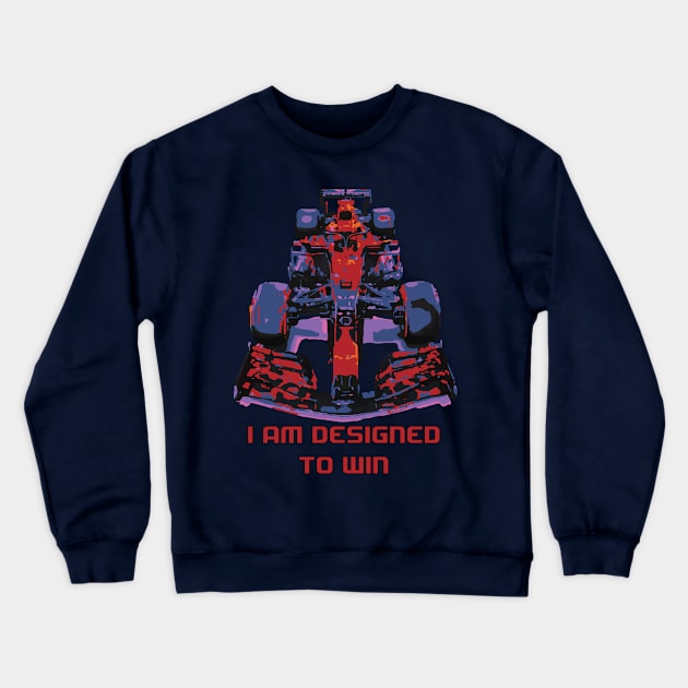 Formula 1, F1 Racing Supercar Crewneck Sweatshirt by FasBytes